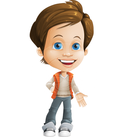 Playful Boy Cartoon Character Animator Puppet